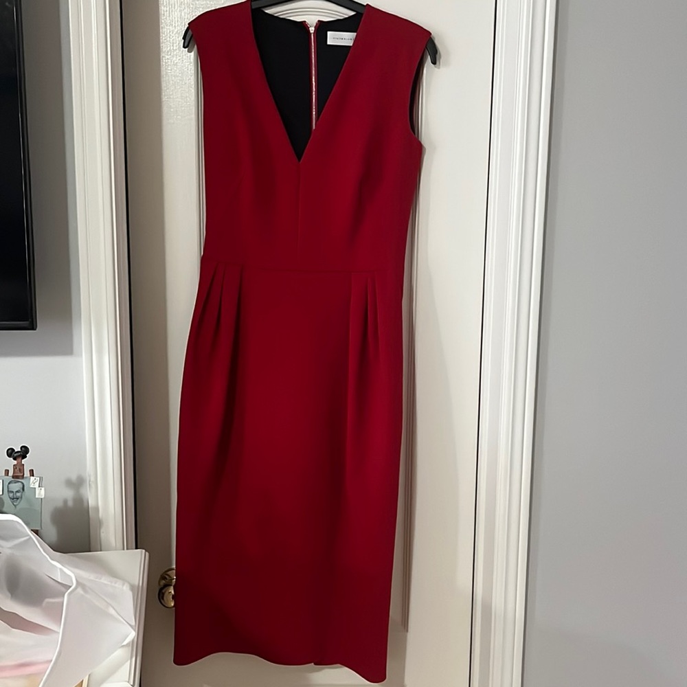 BNWT Victoria Beckham, NEVER WORN, straight cocktail dress, US size 8.
